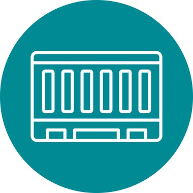 seo modern simgesinin vektör illüstrasyonu