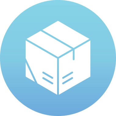 kutu teslim simgesi ana hat biçiminde