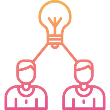 Kişisel ve ticari kullanım için yaratıcı vektör simgesi simgesi vektör çizimi..