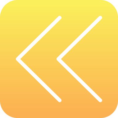 Düz biçimli bir düğmenin simgesi