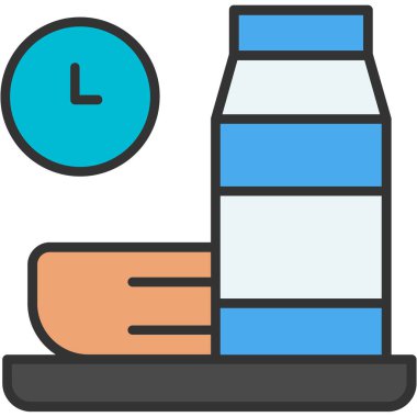 hap simgesi, vektör illüstrasyonu