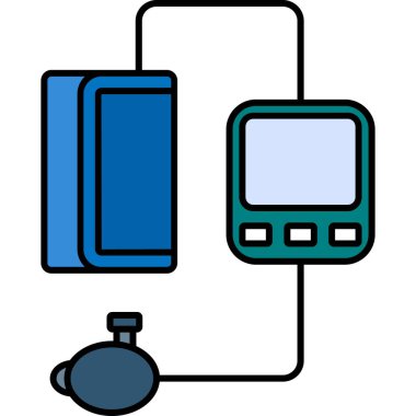 elektronik aygıt simgesi, vektör illüstrasyonu
