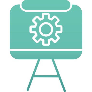 seo modern simgesinin vektör illüstrasyonu