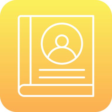 Belge simgesinin vektör illüstrasyonu