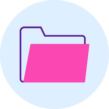 belge simgesi, vektör illüstrasyon tasarımı