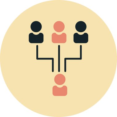 insanlar simge vektör illüstrasyonu