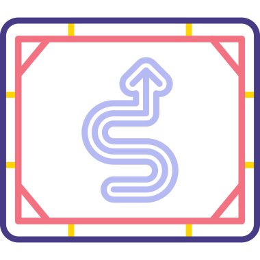 Modern b 'nin vektör illüstrasyonu eksik simgesi