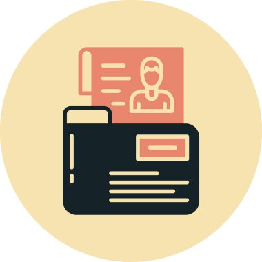 kart simge vektör çizim