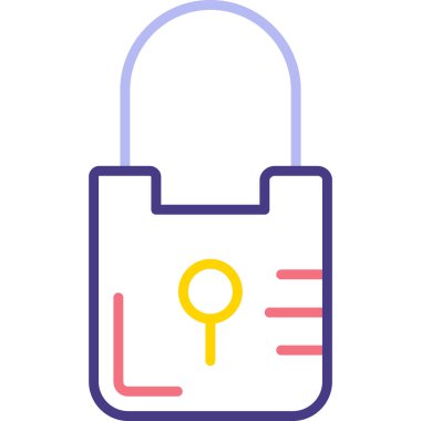 basit web simgesini kilitle