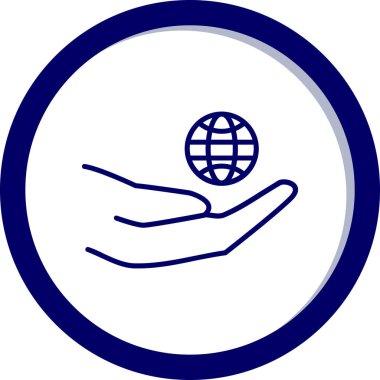 genel ağ simgesi çizimi