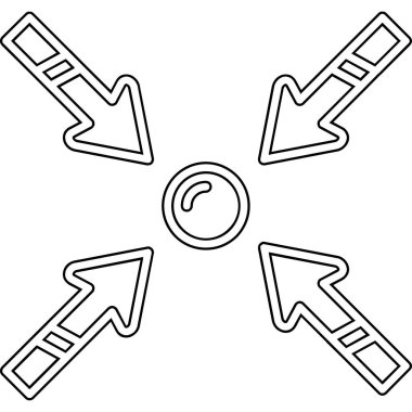 Seo simgesinin vektör illüstrasyonu