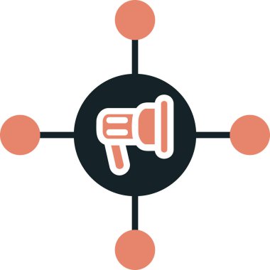 Seo simgesinin vektör illüstrasyonu