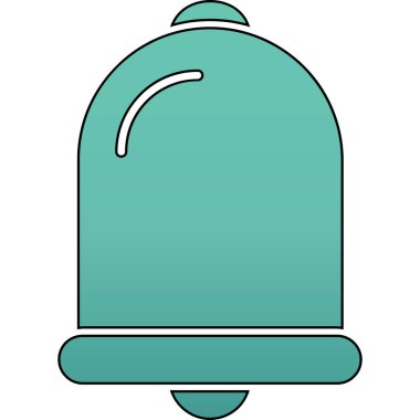 Basit vektör simgesi, alarmın gösterimi