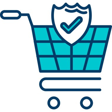 Alışveriş arabası. Basit tasarım