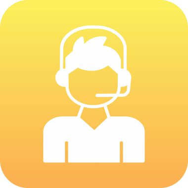 vektör müşteri servis simgesi