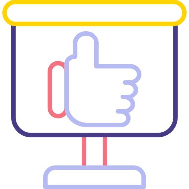 simge gibi yukarı başparmak