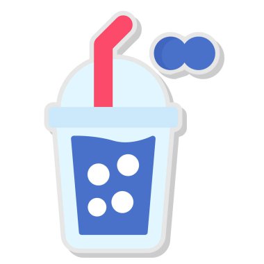 dondurma simgesi, vektör illüstrasyonu