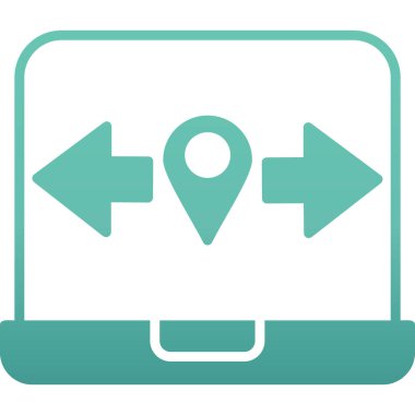 gps konum pin simgesi