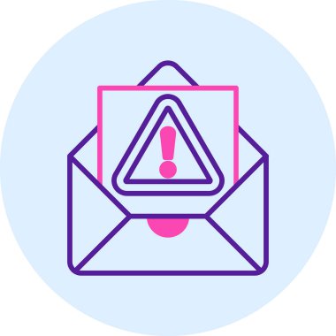 zarf simgesi vektör illüstrasyonu