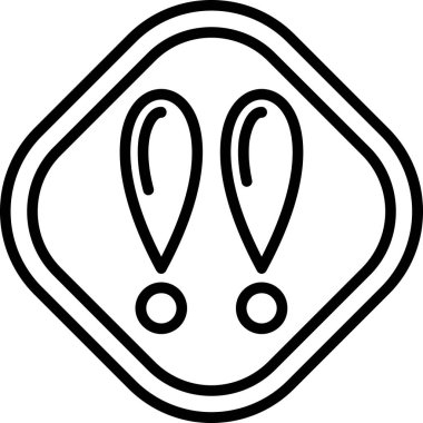 Bir karikatür kalp simgesinin vektör çizimi