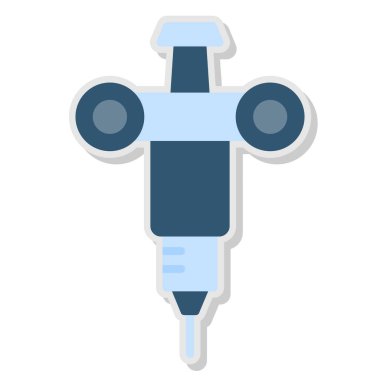 Modern bir simgenin vektör illüstrasyonu