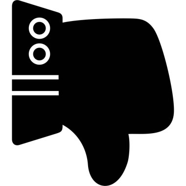 Alarm çanı simgesi katı biçimde simgesi