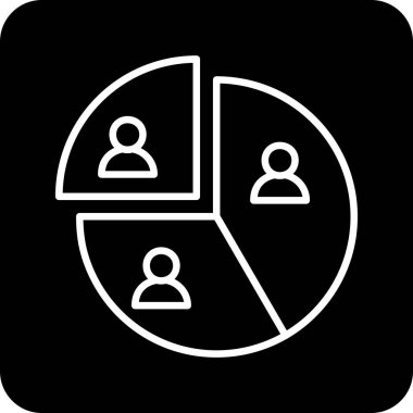 seo modern simgesinin vektör illüstrasyonu