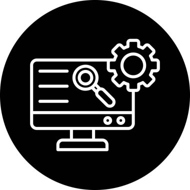 seo ve pazarlamanın vektör simgesi