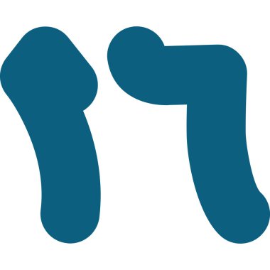 Modern bir simgenin vektör illüstrasyonu