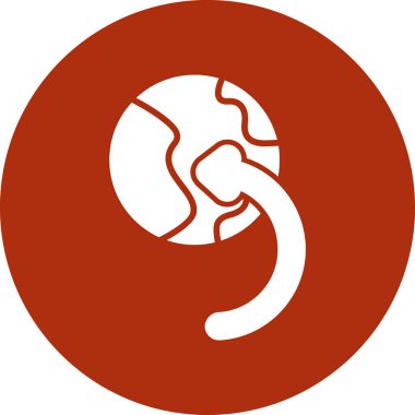 Vektör illüstrasyonu, simge ögesi arkaplanı