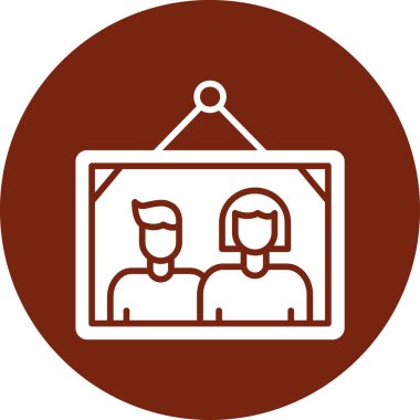 İş ve finans simgesinin vektör illüstrasyonu