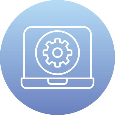 seo modern simgesinin vektör illüstrasyonu