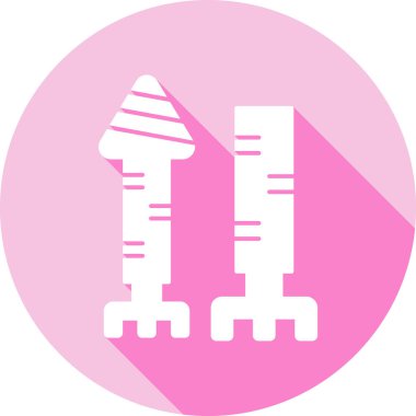 Roketin vektör çizimi