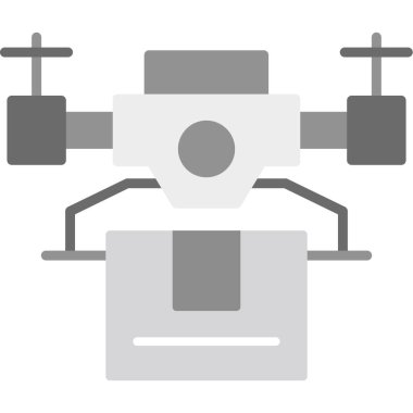 Yazıcı Düz Vektör Simgesi