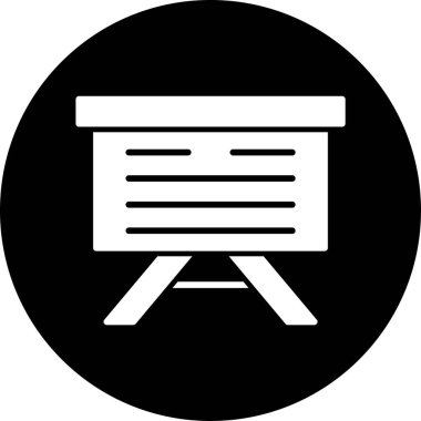 Modern eğitim ikonunun vektör illüstrasyonu