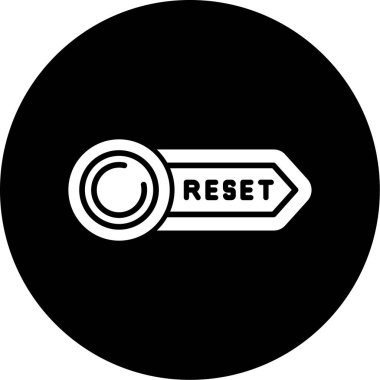 Simgeyi Moda Biçiminde Tecrit Edilmiş Arkaplanda Yeniden Yükle