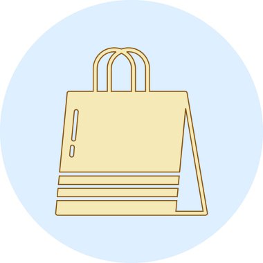 çanta çanta çanta simgesi düz stil