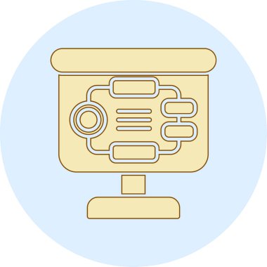 seo modern simgesinin vektör illüstrasyonu