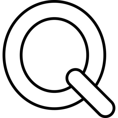 arama simgesi, basit vektör tasarımı