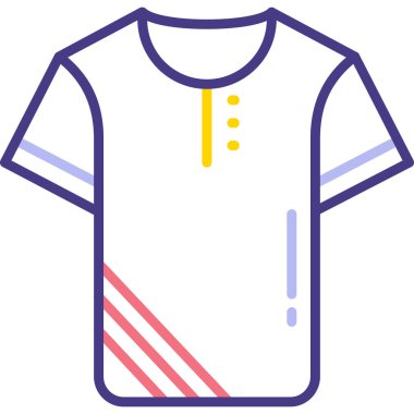 Beyzbol simgesinin vektör illüstrasyonu