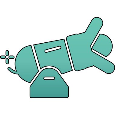 El çizimi karikatür tasmalı bir köpeğin karalaması