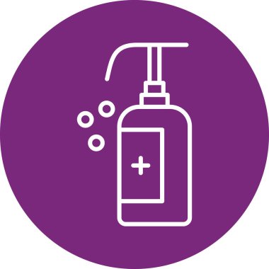 Beyaz arka planda sprey kutusu, illüstrasyon, vektör..