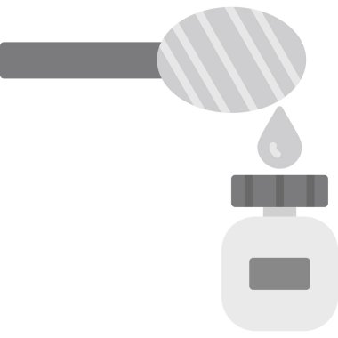 Düz kahve makinesi simgesi