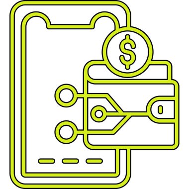 Para için. Web simgesi basit tasarım