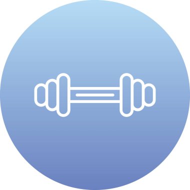 spor salonu simge vektör çizim