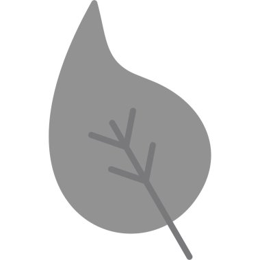 Yaprak ikonu vektör illüstrasyonu