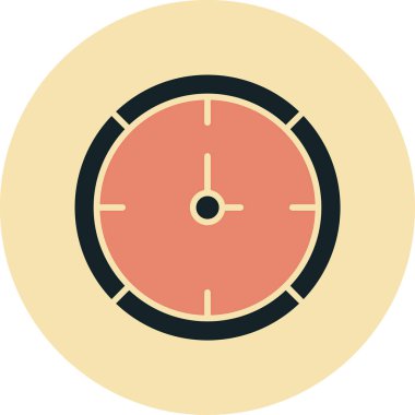 Pusula renkli vektör simgesi