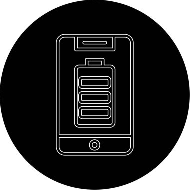 Modern simgenin vektör illüstrasyonu