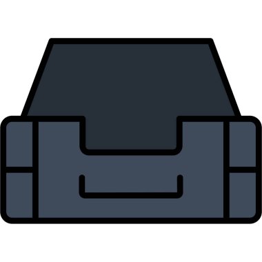 Araba aküsü simgesi. Web için araba aküsü vektör simgelerinin özet çizimi