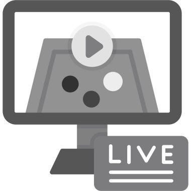 Moda tasarımında video oynatıcı simgesi